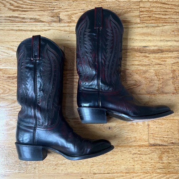 Lunches 2000 Men’s Cowboy Boots - EXOTIC KANGAROO T3012.R4 - Picture 4 of 8